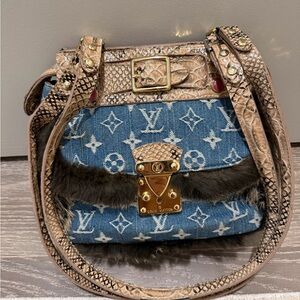 Unique denim bag